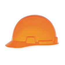 MSA 10074077 Hard Hat,Type 1, Class E,Hi-Vis Orange 3NXW7