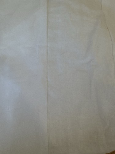 West Elm European Flax Linen Bed Skirt QUEEN White 15”, 4 Sided, Pleat Open Box - Picture 2 of 7