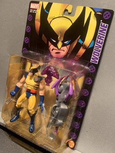 2000 Marvel X-Men Classics WOLVERINE Figure 5” CLAW BLASTER⭐️RARE & MINT⭐️ - Picture 6 of 24
