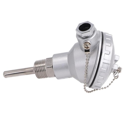 Sonda sensor temperatura RTD PT100 1/2\" NPT rosca termopar cabezal terminal y - Imagen 11 de 26