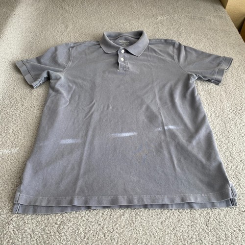 Merona Kurzarm Ultimate Polo grau Herren Medium T-Shirt Herren Erwachsene 100 % Baumwolle - Bild 1 von 8
