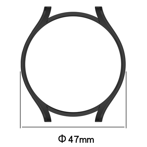 For Samsung Galaxy Watch6 Half-wrap Watch Shell Watch Protective Case Accessory - Photo 5 sur 25