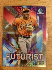 2021 Bowman Chrome Mega Mojo Marco Luciano Futurist San Francisco Giants FUT-ML