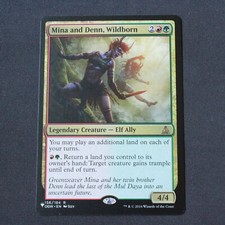 Mina and Denn, Wildborn 156 MTG The List Reprints (LIST) Rare NM