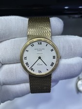 PATEK PHILIPPE Calatrava 3744/1, 18k Gold, Quartz Movement 33mm