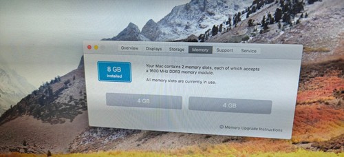 Apple Mac Mini Mid 2011 A1347 i5 @ 2.50GHz / 8GB / 240GB SSD - High Sierra - Photo 6/8