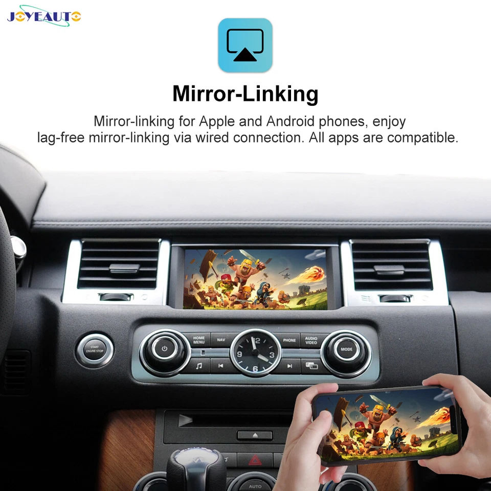 Wireless CarPlay Android Auto For Jaguar XF 2007-2011, 2010-2014 Jaguar XK,Denso - Image 4 of 4