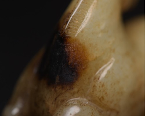 Collection China Natural Hetian Jade Carved Exquisite Horse Statue Figurines Art - Picture 4 of 9