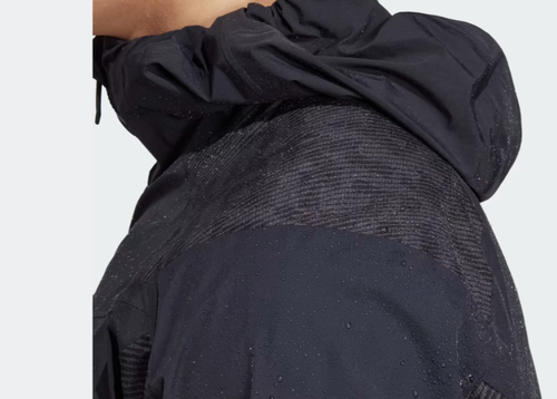 Chaqueta de Lluvia Adidas TERREX Xperior Híbrida con Capucha Talla 2XL - HN2912 $ 280 NUEVA CON ETIQUETAS - Imagen 13 de 13