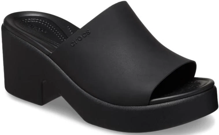 Crocs Brooklyn Slide Heel BRAND NEW Black Women's sizes 7-10 Chic Stylish 209408 - Image 3 of 4