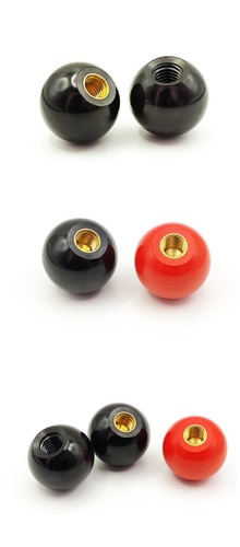 Kugelknöpfe M4-M12 Gewindeeinsatz 20-50mm Kugelgriff Ball Innengewinde Schraube - Bild 12 von 35