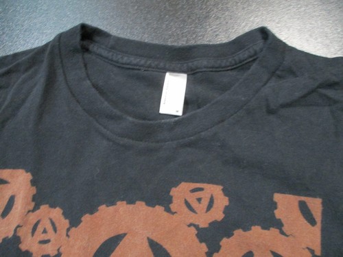 M schwarzes AUTOMATIC BREWING CO Gear T-Shirt - AMERICAN APPAREL - NORMALE HÖHEN CA - Bild 7 von 8