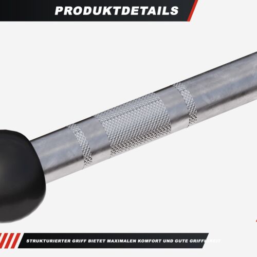 GORILLA SPORTS® Bizeps Trizeps Stange Zugstange Trainingsgriff Seilzug Griff - Bild 11 von 12