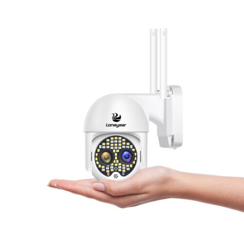 10X Zoom Dual Lens Wireless IP Wifi Mini PTZ 1080P Smart Home Security IR Camera - Picture 9 of 11