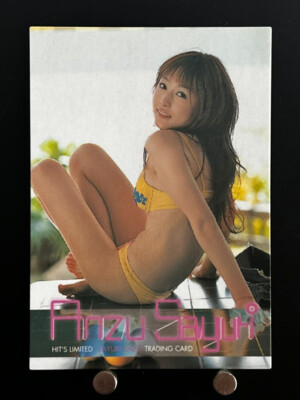 Sayuri Anzu Japanese Idol Card Hit's Limted 45 Visual Photocards Collection 2005