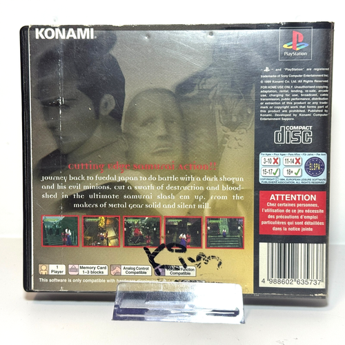 Ronin Blade - PlayStation 1 - PS1 - PAL - Ex-Rental Copy - Includes Manual - Picture 4 of 4
