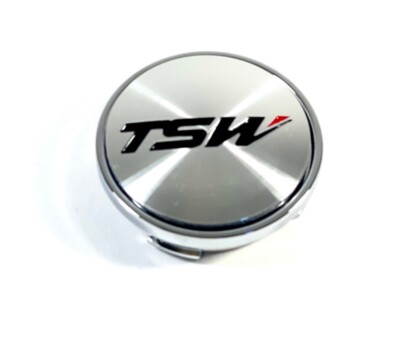 TSW Wheels Chrome Custom Wheel Center Cap # PC-C28 (1 CAP) NEW