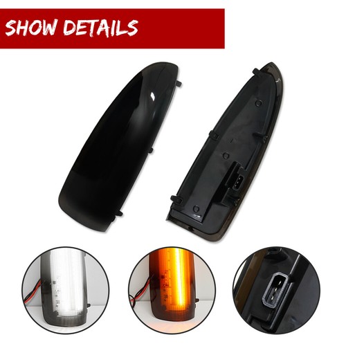 Luces marcadoras LED de espejo lateral Switchback para 03-07 Ford F250 F350 F450 SuperDuty - Imagen 3 de 12