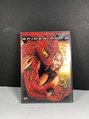 Spider-Man 2 Full Screen Special Edition DVD 2 Disc Marvel Movie Video Disc Film