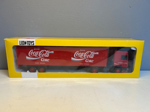 Rare Lion toys car Daf 95-380 ATI Drink Coca Cola Coke NMIB - Bild 10 von 10