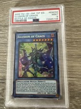 Yu-Gi-Oh! Illusion Of Chaos Secret Rare 1st Ed Battle Of Chaos BACH-en034