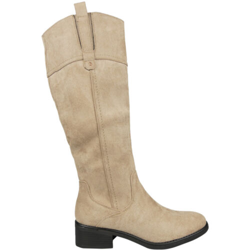 Botas de media pantorrilla Zapatos Damas Motociclista Ciclista Informales Cómodas Forradas Agarre Cálido Mujer Talla - Imagen 24 de 25