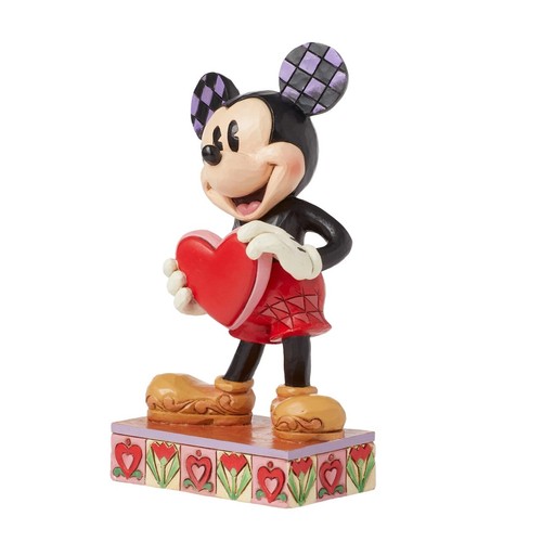 Jim Shore MICKEY HEART PERSONALIZABLE-A LOVE NOTE 6016329 BRAND NEW - Picture 2 of 5