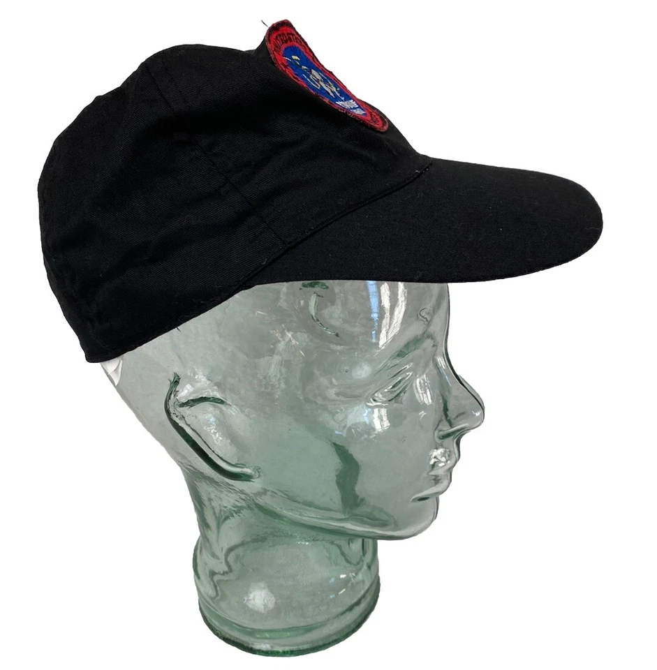 Sombrero negro Top Gun Maverick con parche bordado talla única con licencia de Paramount Foto 2 de 4