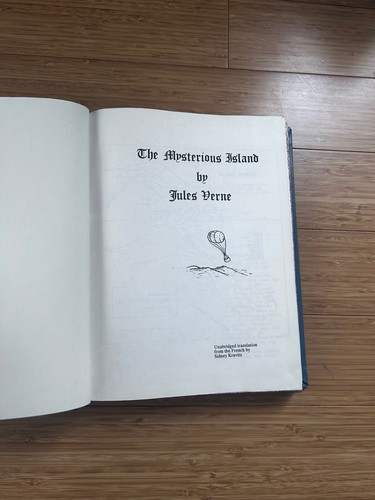 Jules Verne Mysterious Island Privately Published Sidney Kravitz Fine Binding - Picture 3 of 5