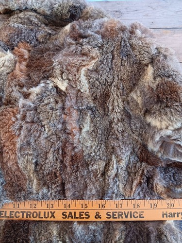 VTG Greenblatt's Furs Fort Wayne Women Brown Fur Coat Double Breasted Pockets *A - Picture 12 of 18