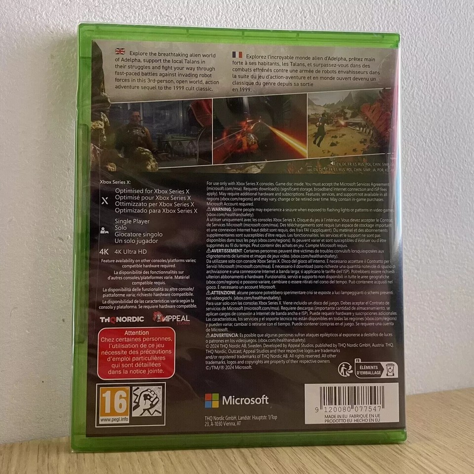 Outcast A New Beginning (Xbox Series X) 🚚📦 [NEW & SEALED] **CHEAP PRICE