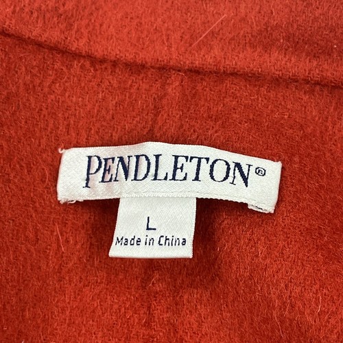 Pendleton Merino Wool Red Blazer Coat Jacket Size Small Vintage - Picture 5 of 9