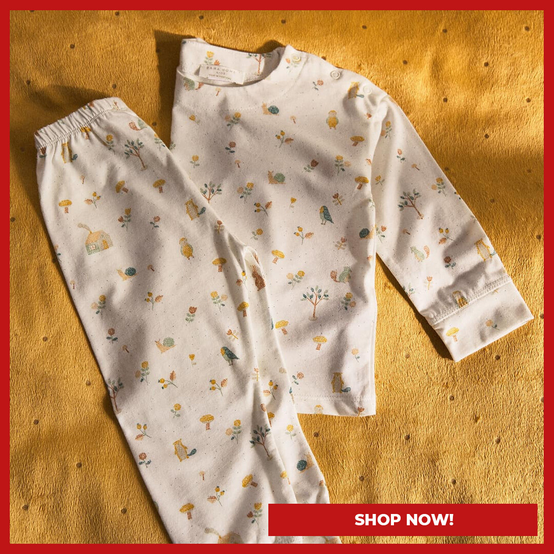 Zara top boys pyjamas