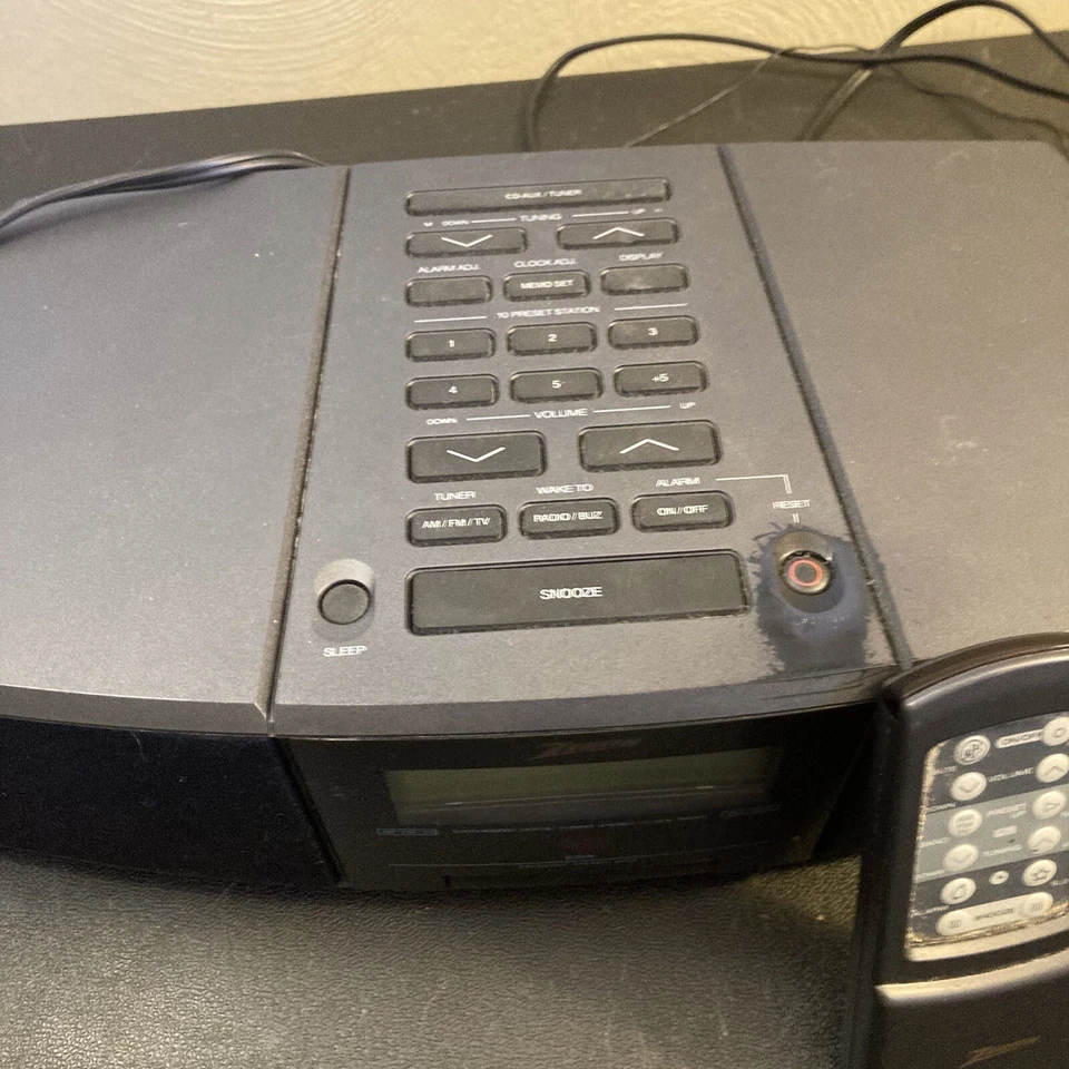 Zenith Clock Radio Z212B Stereo Alarm Clock AM/FM Radio TESTED and WORKS! - Image 4 of 4