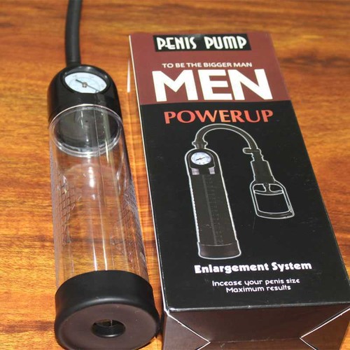 Penis Pump Large Penis Extender Pump Vacuum Suction Enlarger Gauge Adult Male AU - Picture 7 of 23
