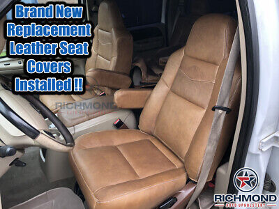 2003 2007 Ford F250 F350 King Ranch Driver Side Lean Back Leather Seat Cover - 04 F250 King Ranch Seat Covers 2003 2007 Ford F250 F350 King Ranch Driver Side Lean Back Leather Seat Cover - 04 F250 King Ranch Seat Covers