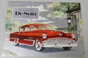 1953 De Soto advertsing brochure