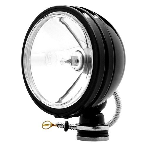 KC Hilites 6 Daylighter Halogen Pair System Spot Beam Pattern 100W Black 238 - Picture 3 of 10