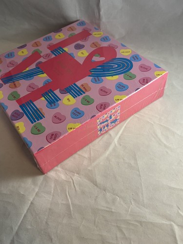 Pink Sky Valentine Love Candy Conversation Hearts 20x20 Puzzle 500 pieces Sealed - Picture 4 of 5