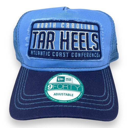 North Carolina Tar Heels New Era 9FORTY Adjustable Trucker Snapback Cap NWT - Picture 2 of 8