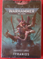 Games Workshop Tyranids Datasheet Cards 10th Edition Warhammer 40,000 Tyranid