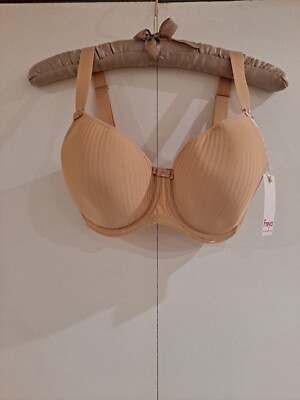 Freya Nude Underwire Bra Bows NWOT US 30I