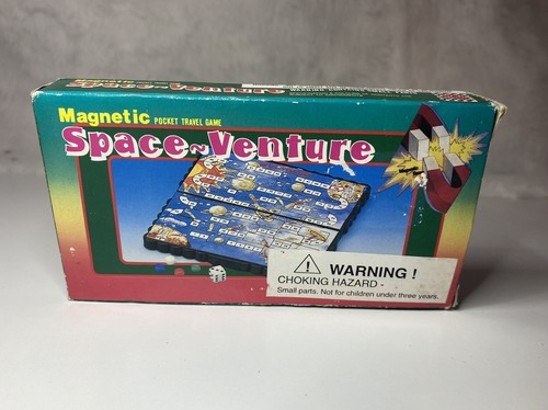 Vintage Space-Venture Magnetic Pocket Travel Game - Picture 2 of 3