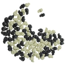 100 Pcs Creative Skull Decor Halloween Mini Skulls Heads Minature Figurine