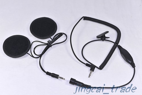 Racing Motorcycle Helmet Headset Earpiece Earphone Listen Only 3.5mm 1-Pin - Picture 5 of 5
