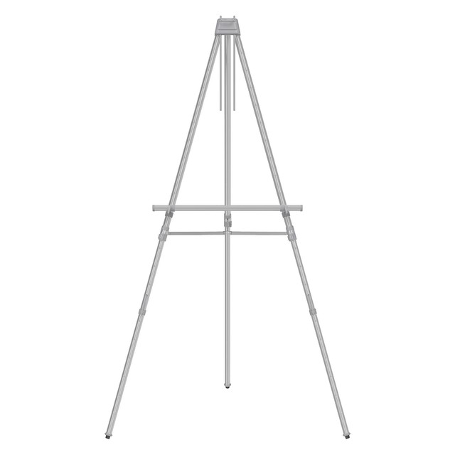 QUARTET 55EX Portable Telescoping Easel Aluminum Heavy-Duty Silver QUARTET 55EX Portable Telescoping Easel Aluminum Heavy-Duty Silver