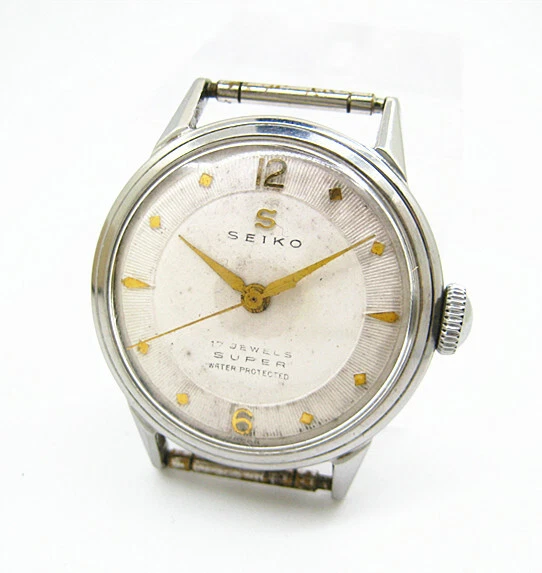 All Original 1950 s SEIKO SUPER 17J Hand winding Watch S12021 eBay