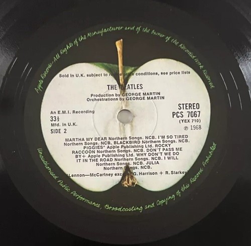 The Beatles - White Album 1st UK *Stereo* Press *Widespine Toploader* VG+ - Bild 5 von 23
