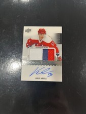 2016 - 17 premier  RPA Rookie Patch Auto Jakub Vrana Capitals 76/ 299