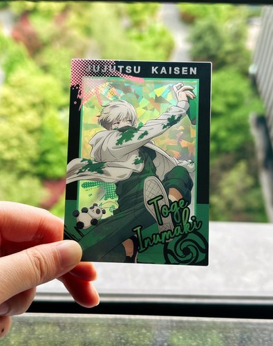 Anime Satoru Gojo Transparent Card Collect cartoon Fiche Cosplay Gift - Picture 3 of 27